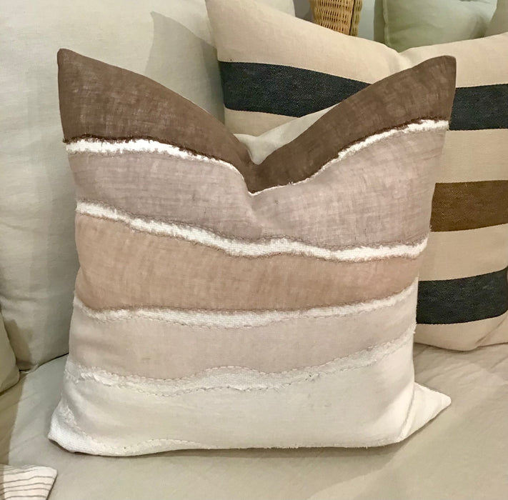 Brown and Beige Pillow