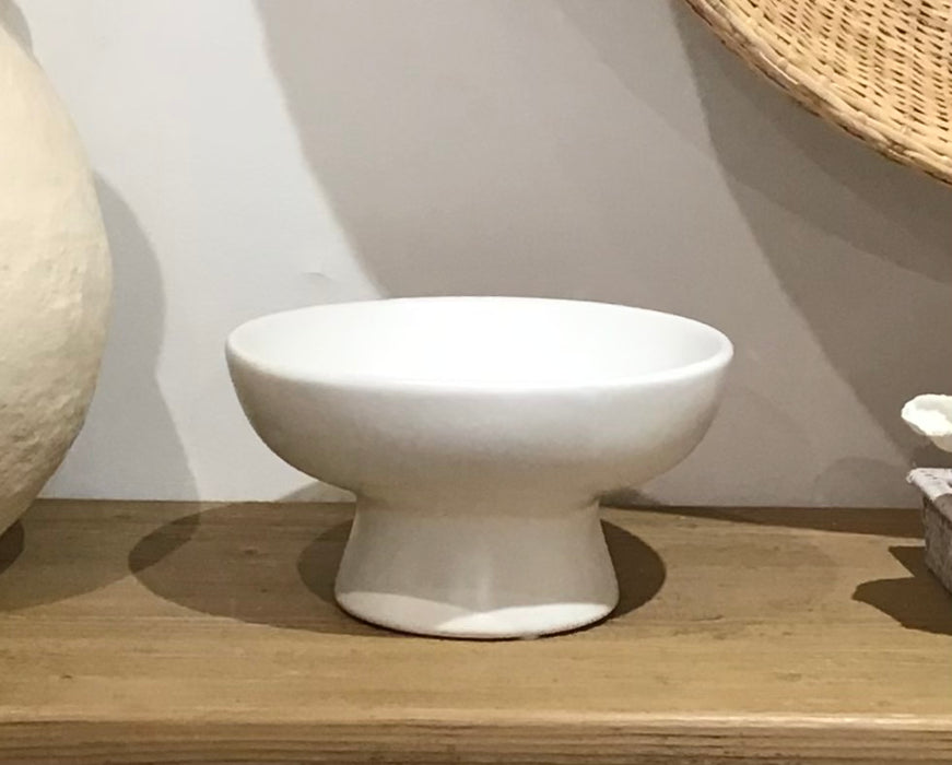 Ceramic Footed Bowl