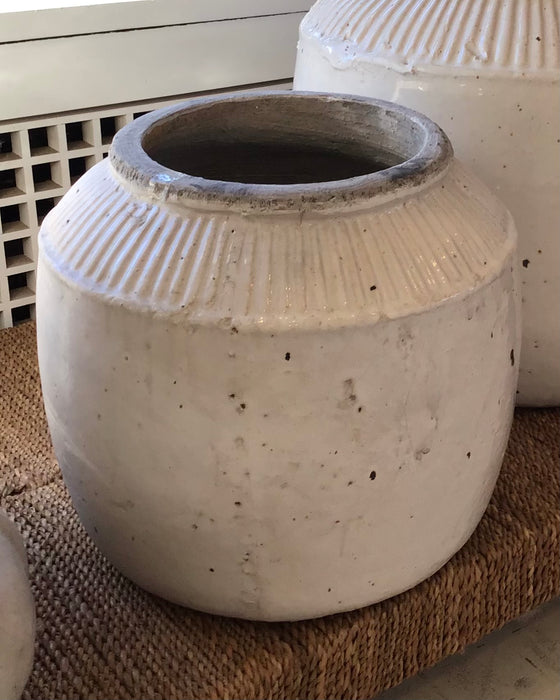 Rustic Ceramic Jar - Small