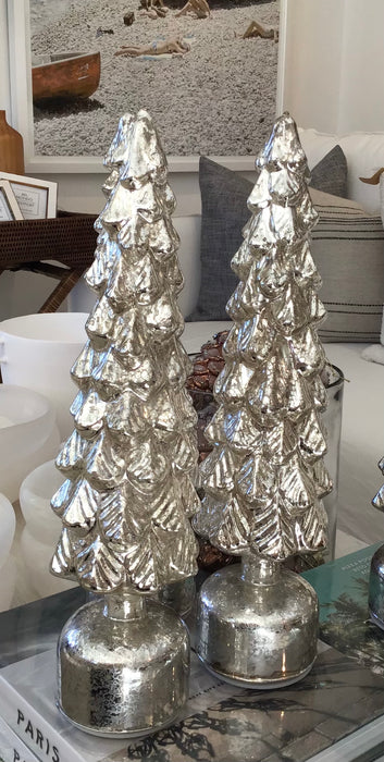 Antique Silver Tree -Tall