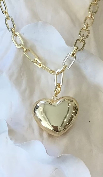 Gold Heart Necklace