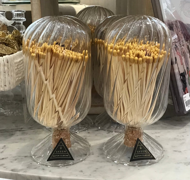 Gold Tipped Matches & Cloche