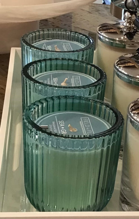 Single Wick Sea Grass Candle
