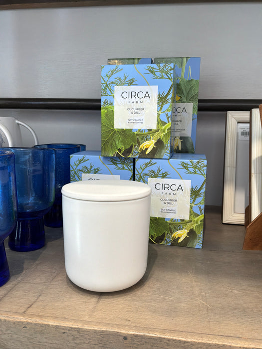 Circa Candle Small - Cucumber & Dill