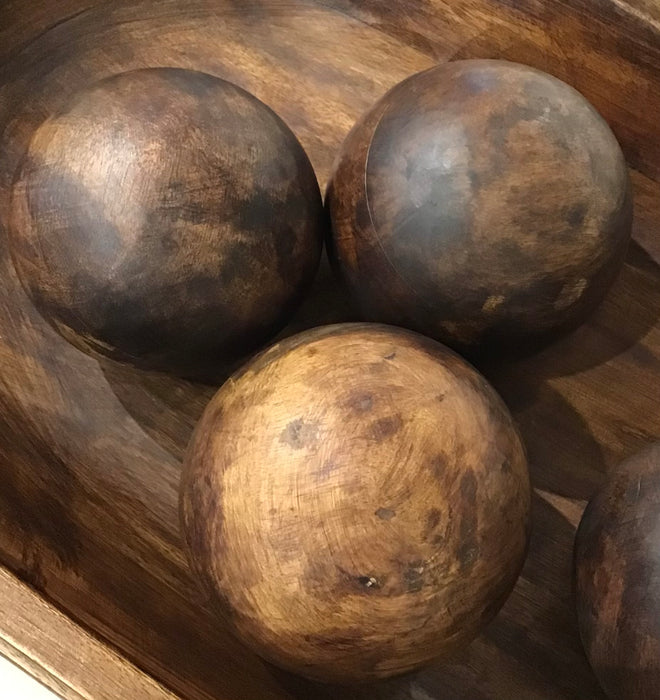 Walnut Orb 4”