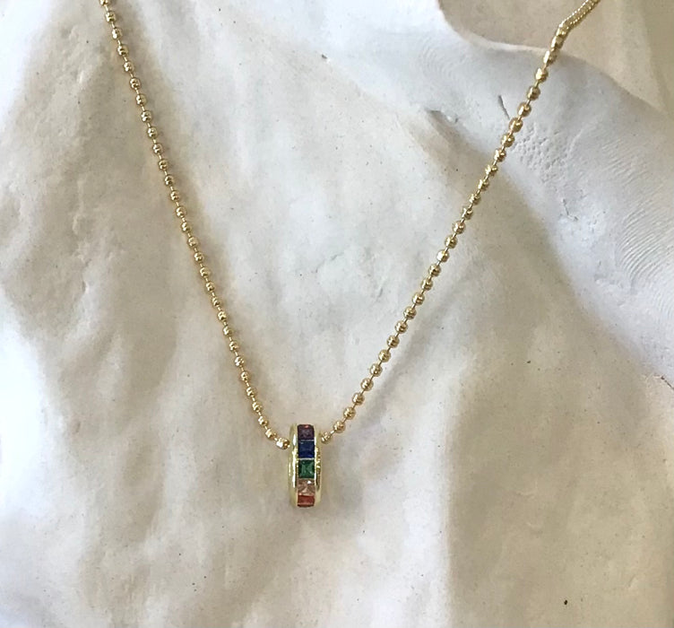 Ring Pendant Necklace