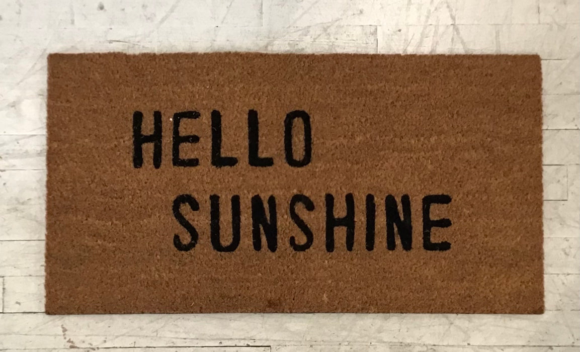 Doormat “Hello Sunsine”