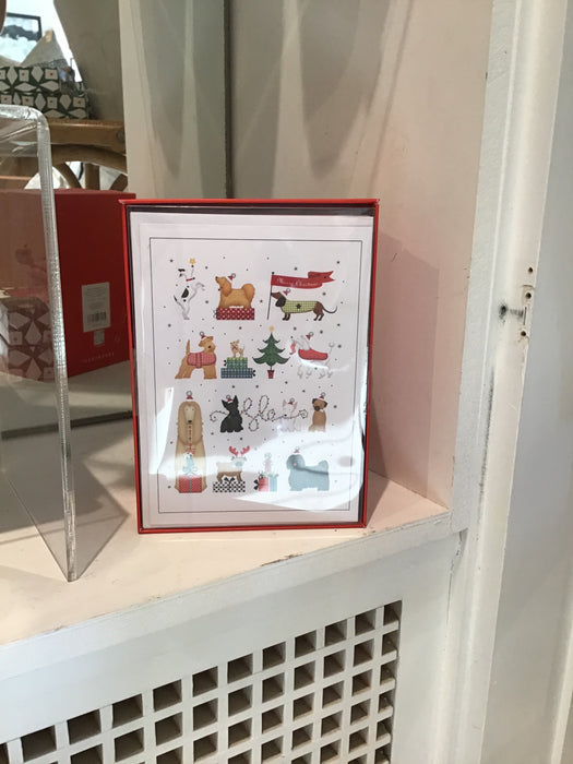 Holiday Card Box - Dogs