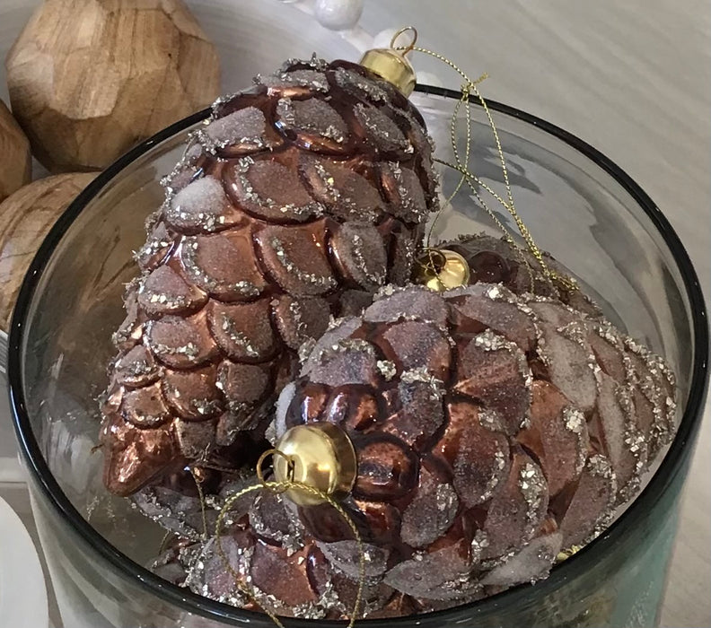 Glass Pinecone -Large