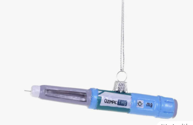 Holiday Ozempic Pen Ornament