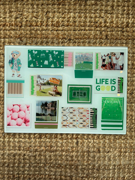 Board tennis matches