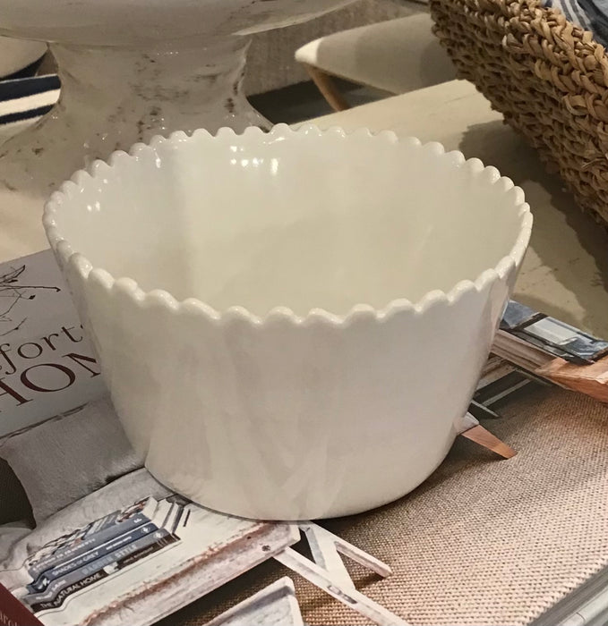 Scalloped Bowl