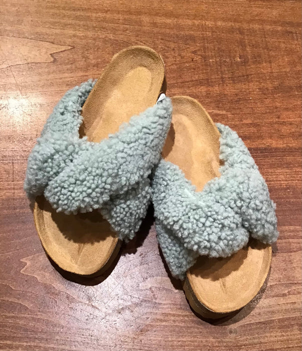 Cross Slipper - Mint/Size 39