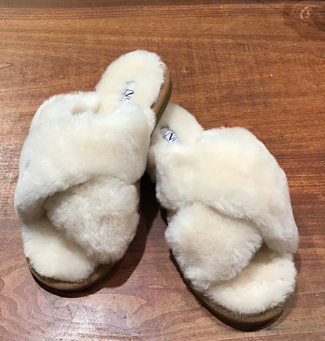 Cross Slipper - Nature/Size 37