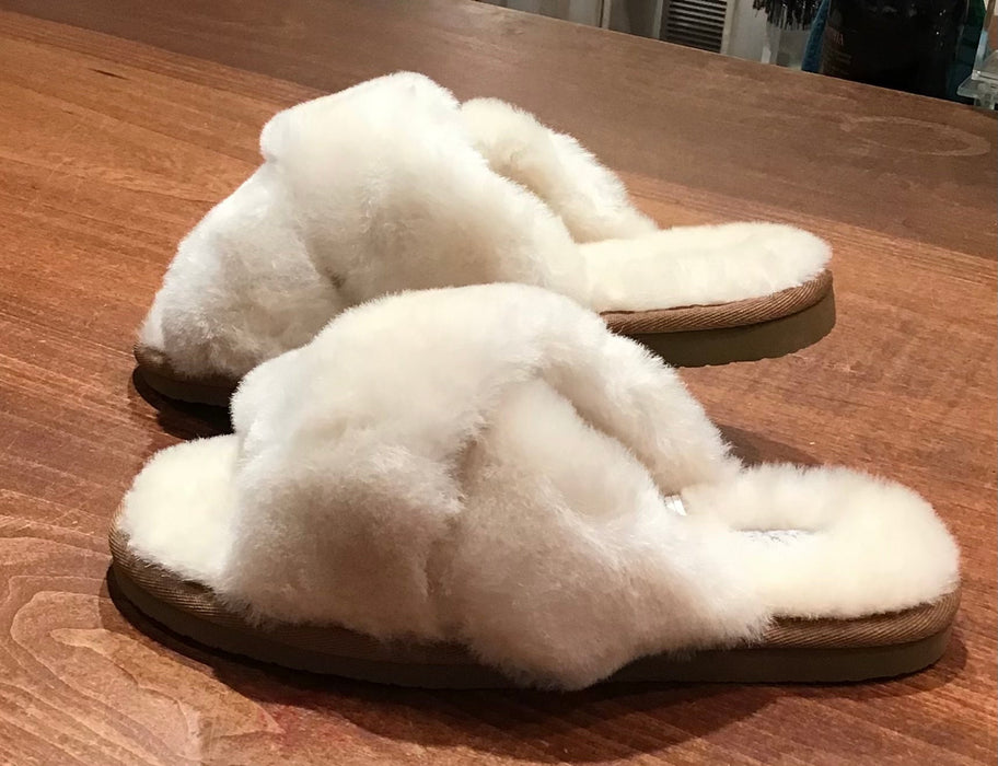 Cross Slipper - Nature/Size 40